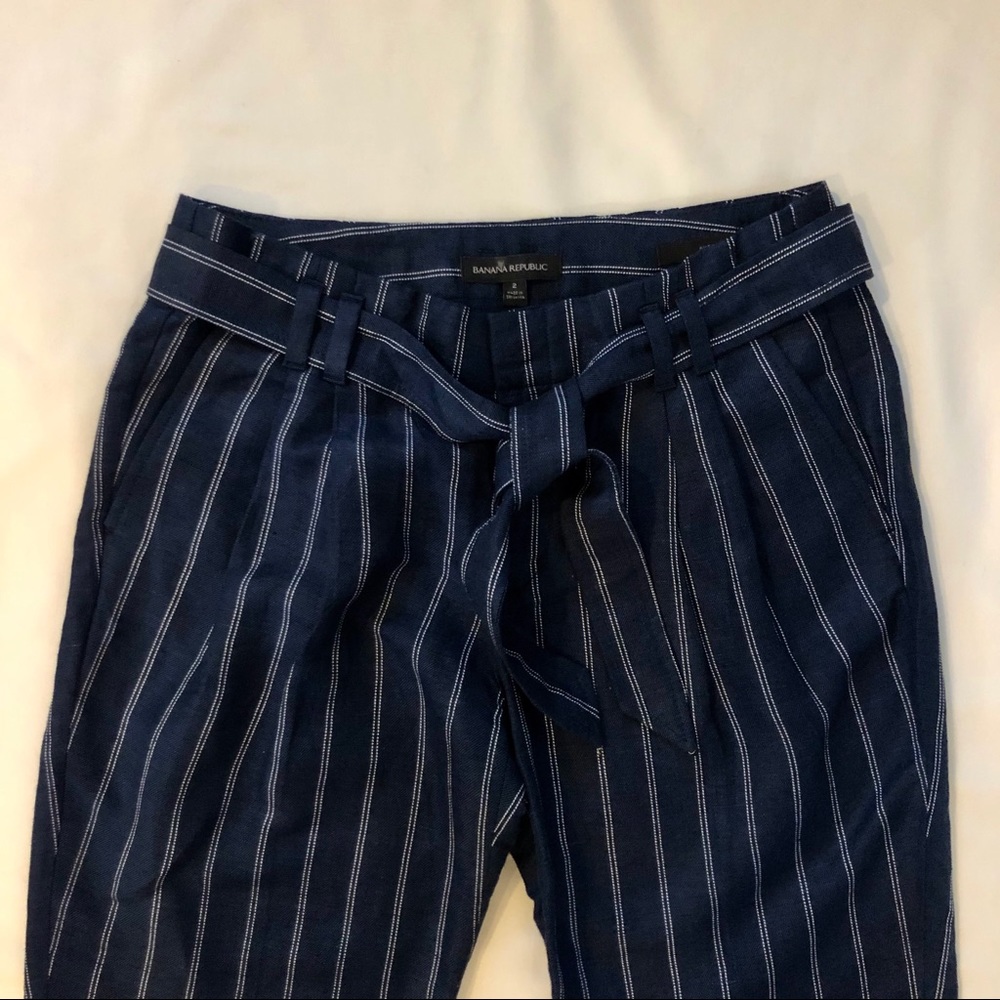 Banana Republic | Avery Tie-Waist Linen Pant